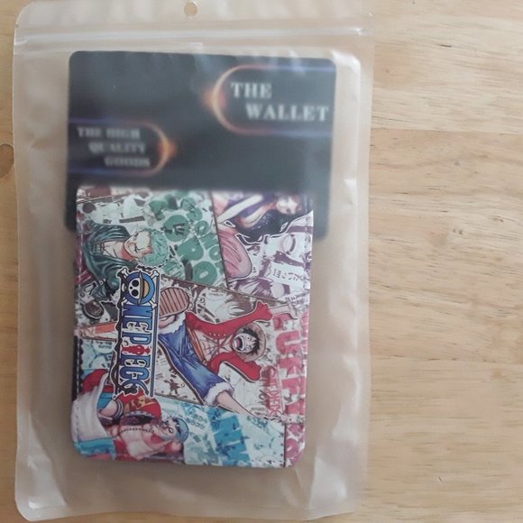 New Japan Anime One Piece White Wallet - Picture 2 of 5